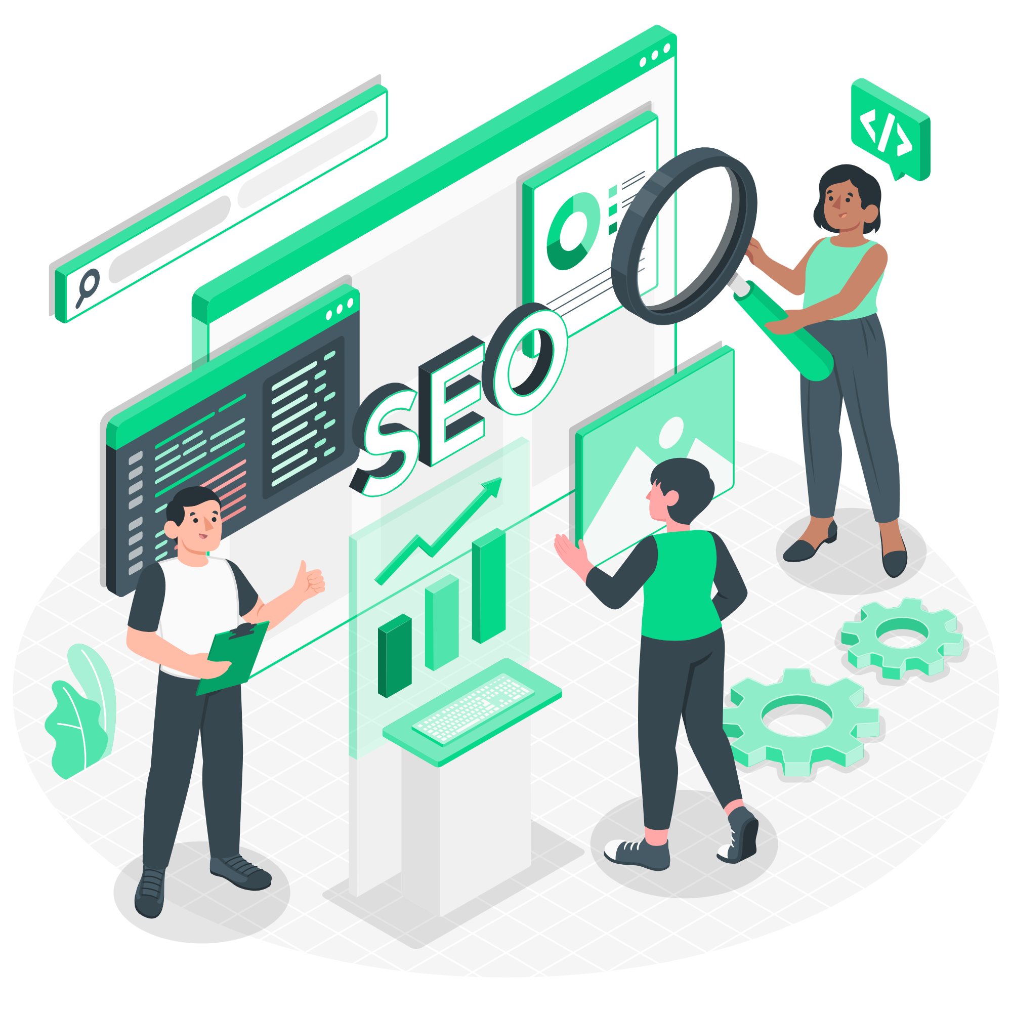 Website Audit Illustration